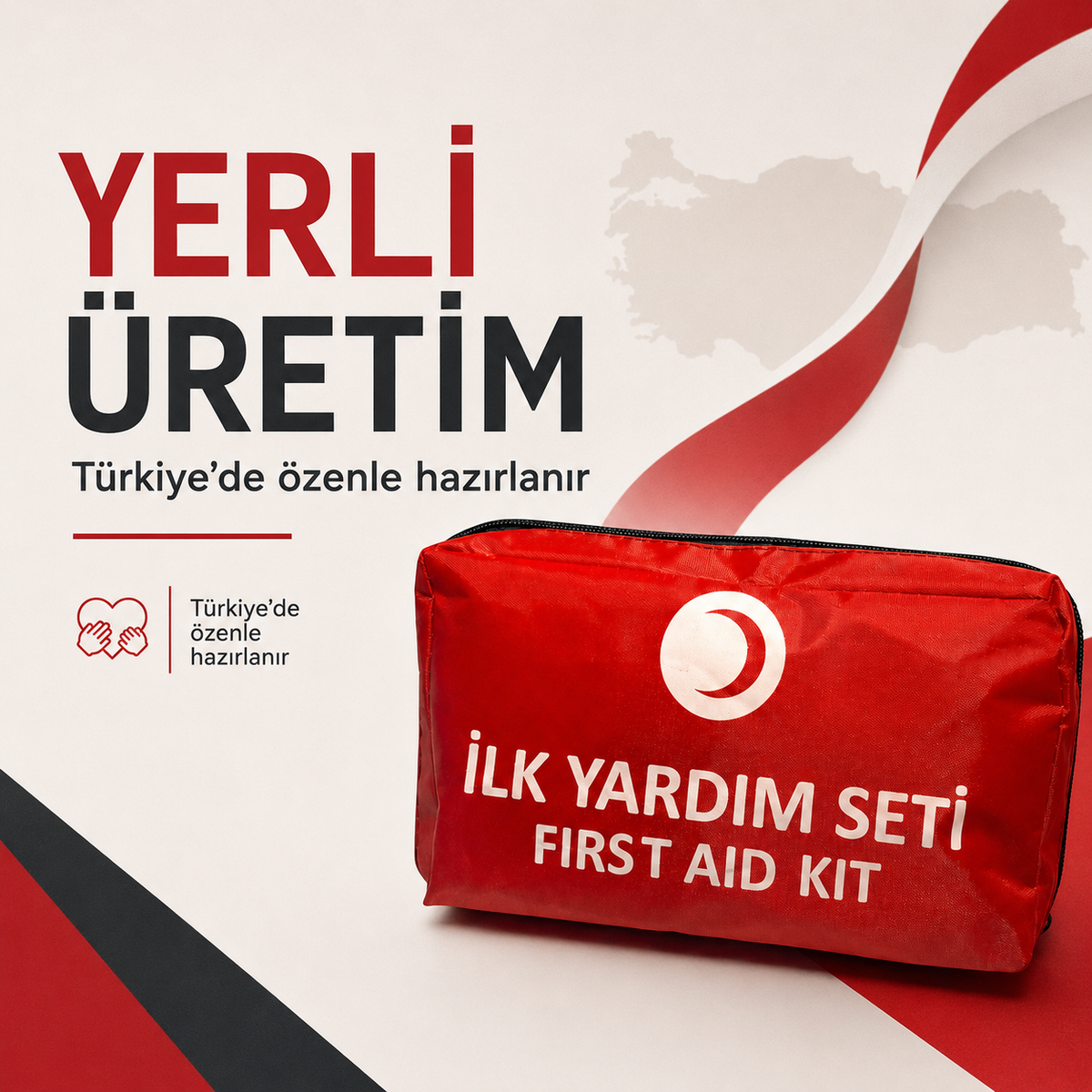 İlkYardımPro Araç İlk Yardım Çantası – Karayolları Mevzuatına Tam Uyumlu