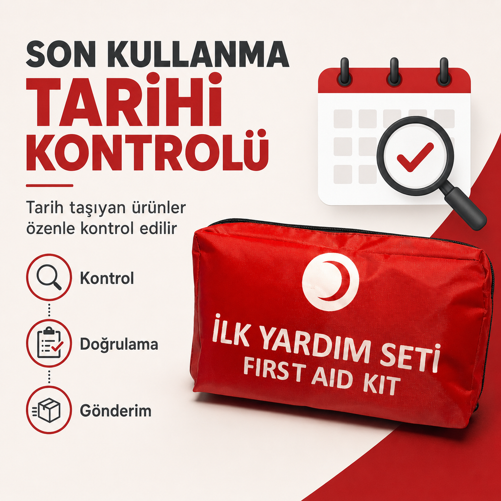 İlkYardımPro Araç İlk Yardım Çantası – Karayolları Mevzuatına Tam Uyumlu
