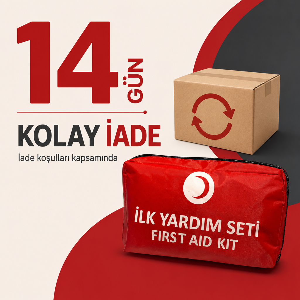İlkYardımPro Araç İlk Yardım Çantası – Karayolları Mevzuatına Tam Uyumlu
